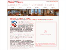 Tablet Screenshot of alaskavrtours.com